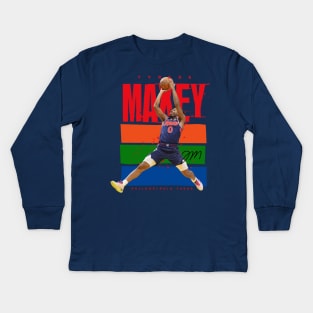 Tyrese Maxey Kids Long Sleeve T-Shirt